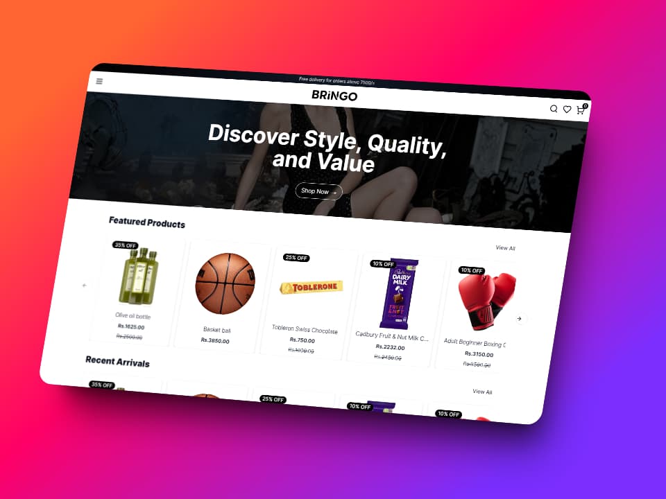 E-commerce Designs