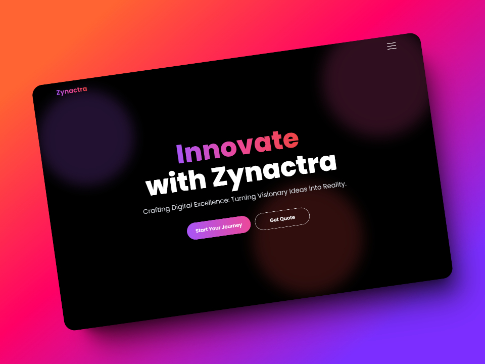 Zynactra Digital Website Launch
